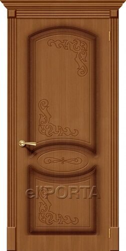 Дверь ЭльПорта Азалия ДГ. Цвет: орех