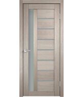 Дверь Брама Porta P11. Цвет: лиственница крем, стекло белое