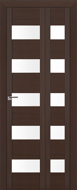 Дверь складная ProfilDoors 29x. Цвет: Венге мелинга