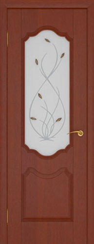 Дверь Ростра Орхидея ДО. Цвет: итальянский орех