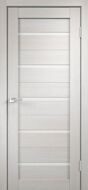 Дверь Брама Porta P24. Цвет: лиственница белая, стекло белое