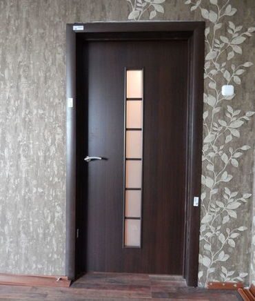 Дверь МДФ ПО С12. Цвет: венге