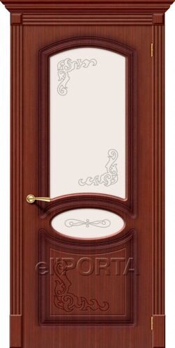 Дверь ЭльПорта Азалия ДO. Цвет: макоре