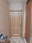 Двери шпонированные Франческо фото в интерьере фрамуга из гипсокартона над дверным блоком