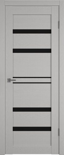 Дверь Atum PRO Х26 Black Gloss.Цвет:Griz Soft.